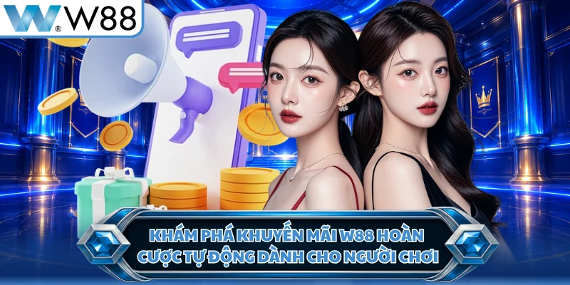 Khám phá khuyến mãi W88 hoàn cược tự động dành cho người chơi 