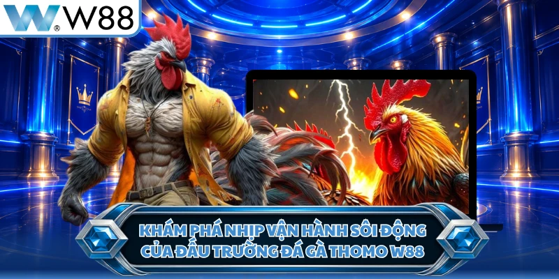 Khám phá nhịp vận hành sôi động của đấu trường đá gà Thomo W88