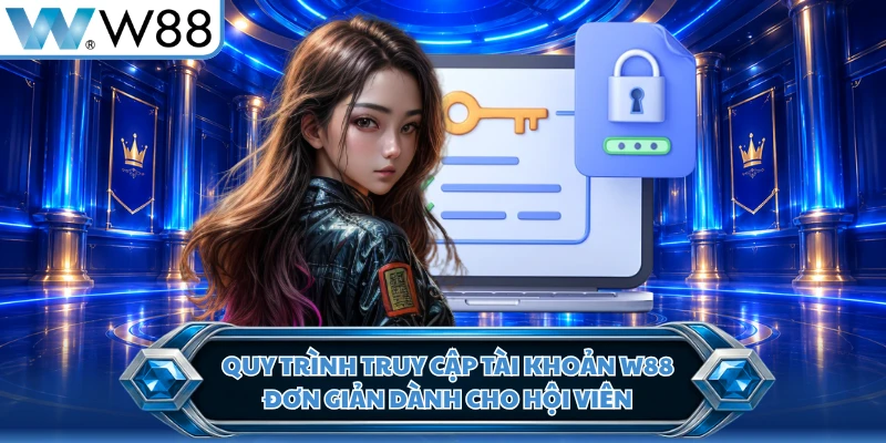 Quy trình truy cập tài khoản W88 đơn giản dành cho hội viên 