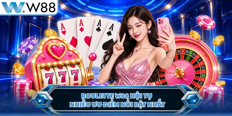 Roulette W88 hội tụ nhiều ưu điểm nổi bật nhất