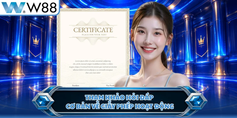 Tham khảo hỏi đáp cơ bản về giấy phép hoạt động
